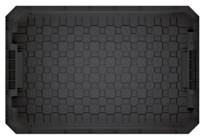 Modulární přepravní box X BLOCK PRO černý 544x362x200 KISTENBERG