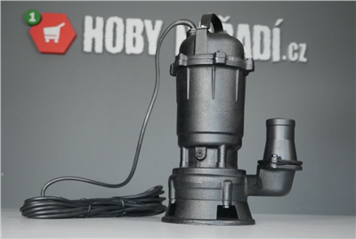 Kalové čerpadlo do studny a septiku 550W Litina GEKO