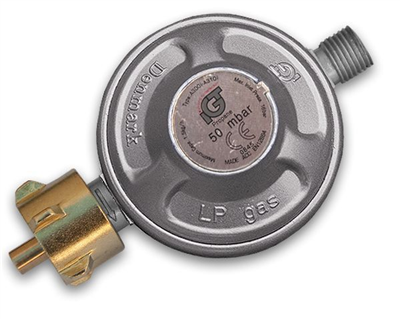 Regulátor tlaku plynu 50mbar, 1,5kg/h RG A310-002, se závitem