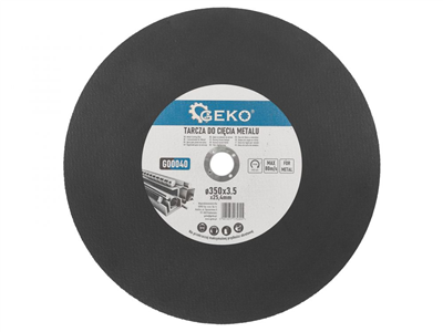 Kotouč řezný na ocel 350x3.5x25.4mm GEKO