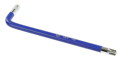 L-klíče TORX, sada 9ks, T10-T50, 125mm BJC