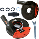 MAR-POL M04100 Odsávací kryt s kartáčovým věncem pro úhlové brusky 115-125mm MAR-POL