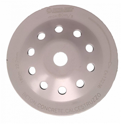 Kotouč brusný diamantový na beton 180mm, 22,2mm, double row MAR-POL