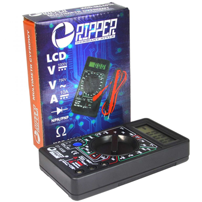 Digitální LCD multimetr 10A RIPPER
