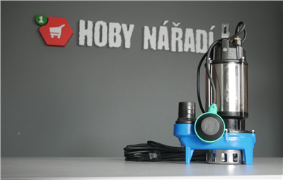Kalové čerpadlo do studny a septiku 750W s plovákem WQD10-10-0.75 GEKO PREMIUM