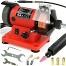 MAR-POL M79208 Stolní dvoukotoučová multifunkční bruska 150W MAR-POL