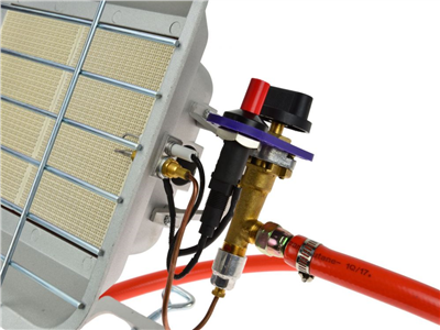 Plynový teplomet 3.6 kW s piezo zapalovačem GEKO