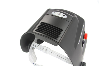 PROFI Kukla svářečská samostmívací s LED svítilnou a ventilátorem F2 QUICK GLASS MAR-POL
