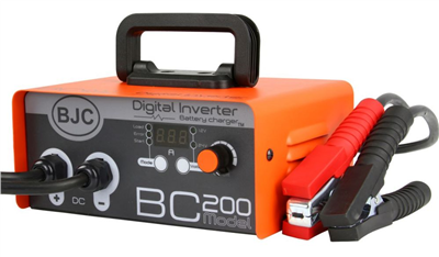 Digitální invertorová nabíječka baterií 12/24V BC-200 BJC