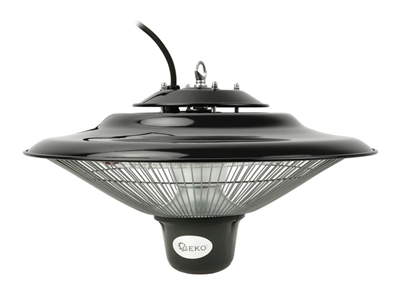 Závěsná lampa, infrazářič s dálkovým ovládáním 1500W GEKO