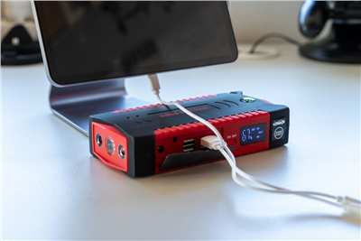 Powerbanka 19000mAh, 500-1000A  s funkcí startu a světlem BASS
