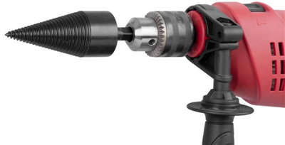 Štípací trn - kužel na dřevo 42mm, 2x adaptér KELTIN