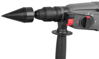 Štípací trn - kužel na dřevo 42mm, 2x adaptér KELTIN