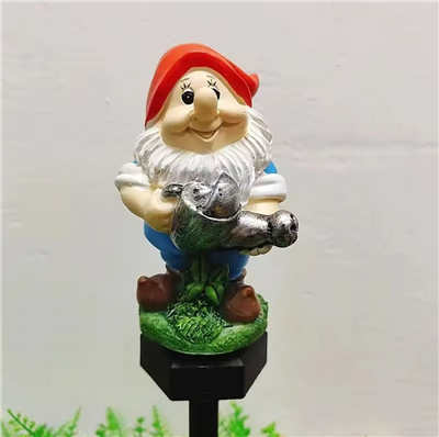 LED solární dekorativní zahradní osvětlení TRPASLÍK s konví