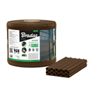 BRADAS BR-TOB2001936BR Plotová, balkónová tkanina 19cmx36m, hnědá BRADAS