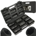 Nástrčné rázové hlavice 3/4", 17-32mm, sada 8ks BJC