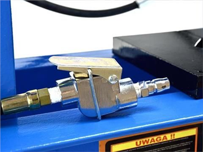 Hydraulicko-pneumatický dílenský lis 30t s manometrem GEKO