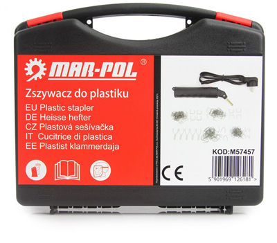 Kompletní sada pro opravu plastu, svářečka na plast MAR-POL