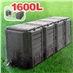 Čtyřdílný plastový kompostér 1600l, černý MODULE COMPOGREEN