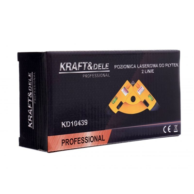 Laserový úhelník pro obklady a dlažbu KRAFT&DELE