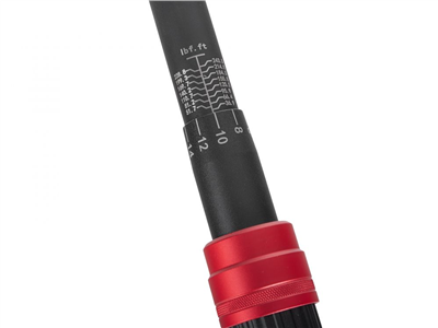 Momentový klíč 1/2" 50-330Nm, s přesností +-3%, kalibrovaný TVARDY