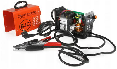 Digitální invertorová nabíječka baterií s funkcí start 12/24V 400A BJC PROFI
