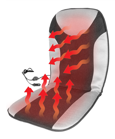 Potah sedadla vyhřívaný s termostatem 12V LADDER COMFORT