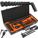 BJC M58230 Profesionální Gola sada 1/2" 12-hran, 8-32mm, 24ks BJC