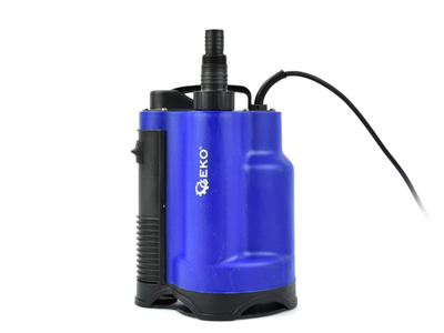 Ponorné plastové kalové čerpadlo 750W s plovákem GEKO