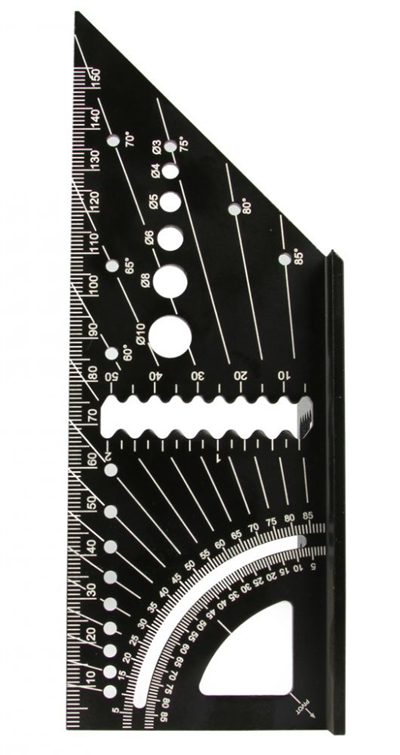 Tesařský úhelník 3D 15cm MAR-POL