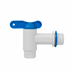Zahradní ventil PP vstup 3/4", koncovka 3/4", bílý