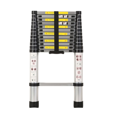 Teleskopický žebřík 3,8m, 150kg, hliníkový GEKO