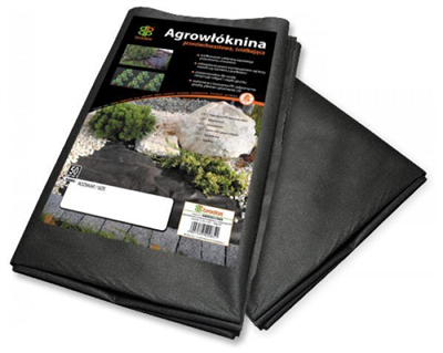 Agrovláknina 50g/m2 černá proti plevelu, 5x1,6m