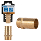 GEKO G70172 Hadičník mosazný 25mm s vnějším závitem 3/4" GEKO