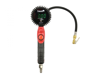 Pistole na huštění pneumatik s manometrem LCD 0-18bar TVARDY