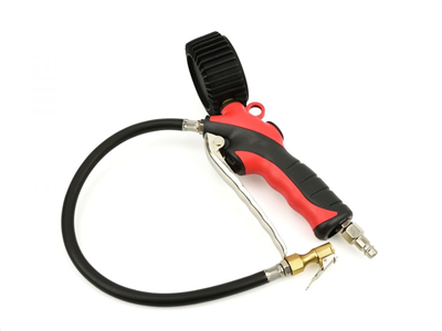 Pistole na huštění pneumatik s manometrem LCD 0-18bar TVARDY