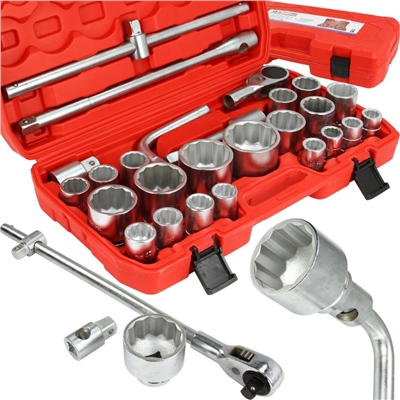 Gola sada 3/4" a 1" 26ks 21-65mm, 12-hran, MAR-POL