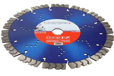 Kotouč řezný diamantový segmentový 230 x 15 x 22,2 mm RAPID