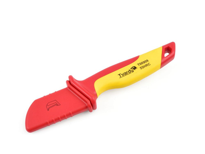 Izolovaný nůž VDE 180mm pro odizolování kabelů TVARDY