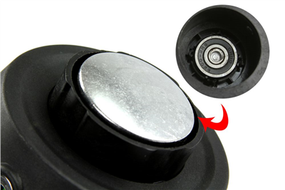Strunová hlava TAP&GO, plech, 11,5cm, závit M10x1,25 DEMON