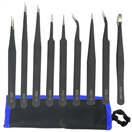 MAR-POL M66799 Pinzety v pouzdře, sada 9ks MAR-POL