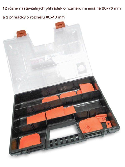 Organizér NOR DUO 390x290x130mm KNOS403015 KISTENBERG