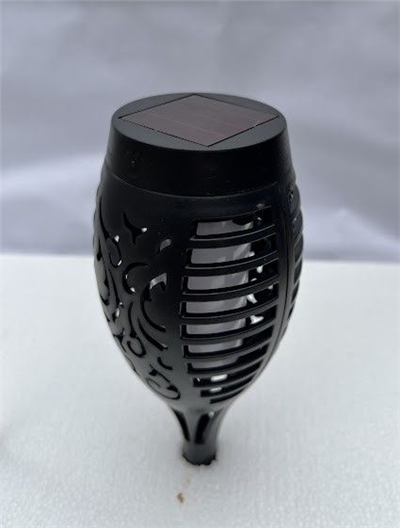 Pochodeň LED s plamenem, solární nabíjení BASS