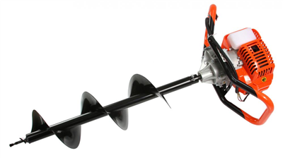 Motorový zemní vrták 2.3 kW + vrtáky 100, 150, 200mm MAR-POL