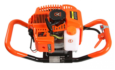 Motorový zemní vrták 2.3 kW + vrtáky 100, 150, 200mm MAR-POL