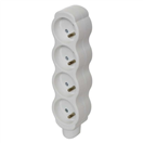 EMOS P0400N Samostatná 4 zásuvka, bílá