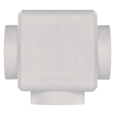 Rozbočovací zásuvka 3x kulatá, 2x USB