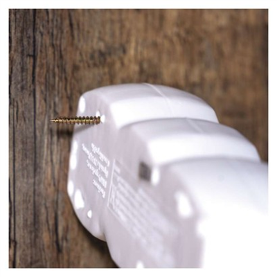 Prodlužovací kabel 7 m / 3 zásuvky / s vypínačem / bílý / PVC / 1 mm2