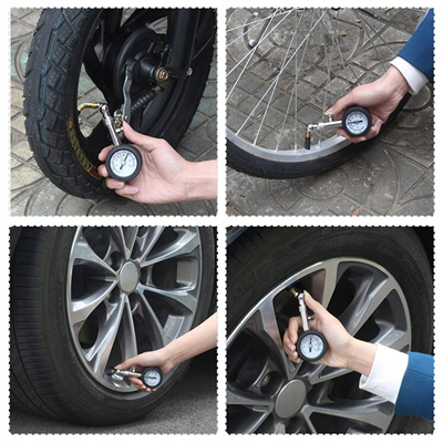 Vorfal V01140, Měřič tlaku (manometr) pro pneumatiky 4 BAR / 60 PSI
