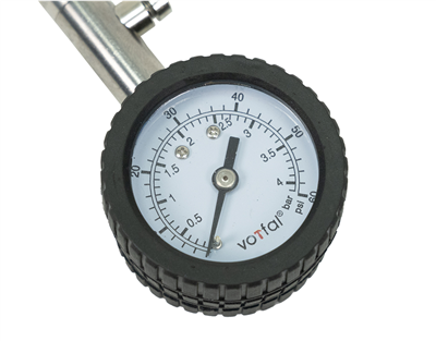 Vorfal V01140, Měřič tlaku (manometr) pro pneumatiky 4 BAR / 60 PSI